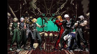 KOF Mugen Adelheid Team VS Rugal Bernstein Team [upl. by Iand]