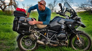 Gear Review Mosko Moto Backcountry Panniers V 20 Saddlebags [upl. by Bamby]