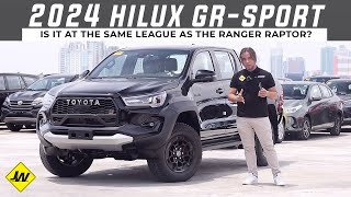 2024 Toyota Hilux GR Sport First Look Good Enough to Challenge the Ranger Raptor [upl. by Mobley]