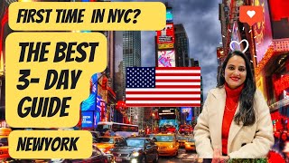 The Ultimate 3 Day New York City Itinerary  a guide to planning your trip [upl. by Schach]