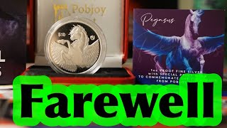 Farewell Pegasus 2023 The Final Coin by Pobjoy Mint [upl. by Aneen867]