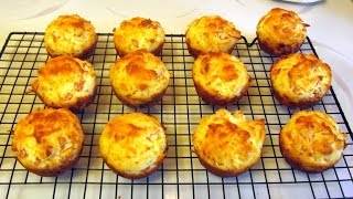 Gluten Free Bisquick Ham and Cheese Muffins [upl. by Mellie]