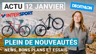 Actu vélo électrique  Intersport amp Decathlon envoient du lourd [upl. by Adnauqahs652]