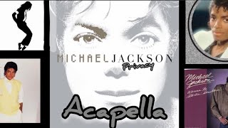 Michael Jackson Privacy Acapella With background vocals [upl. by Camilia]