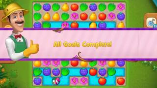 Gardenscapes SUPER HARD LEVEL 318 NO BOOSTERS USED [upl. by Deb]