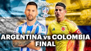 EN VIVO 🔴 ARGENTINA BICAMPEÓN DE AMÉRICA LOS FESTEJOS DE LA HINCHADA [upl. by Siletotsira]