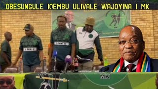 Ufuqe phansi iqembu alisungula wajoyina I MK ka Zuma u Bongani Baloyi [upl. by Ellennoj]