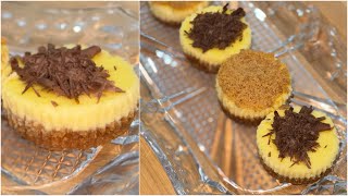 Mini Cheesecake Recipe 😍 Easy Cheesecake Recipe by Kitchen With Fiza [upl. by Sixele]