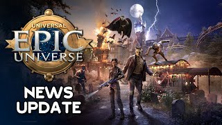 Universal Epic Universe News Update — DARK UNIVERSE DETAILS RIDE RUMORS amp CONSTRUCTION PROGRESS [upl. by Atikan]