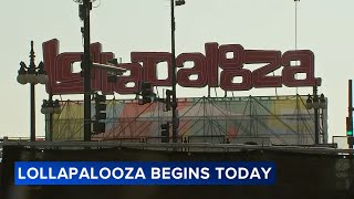 Lollapalooza 2023 kicks off in Grant Park [upl. by Ellora256]