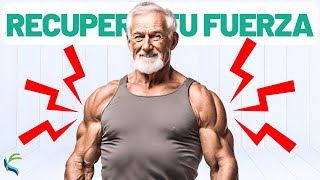 5 Ejercicios para Ganar Masa Muscular para 60 años👨‍🦳 [upl. by Asatan]