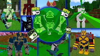 BIOMNITRIX NEW BEN 10 V21 MOD FOR MINECRAFT PE  MCPE 120 [upl. by Maryanne]