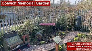 Colwich Memorial Garden  Colwich Junction  Rail Accident  19th September 1986  Staffordshire [upl. by Anastasia387]