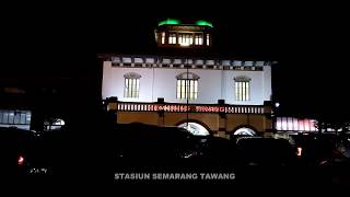 Satu Kota Dua Stasiun Besar Beda Nada Kedatangannya Semarang Tawang dan Semarang Poncol [upl. by Schlessel]