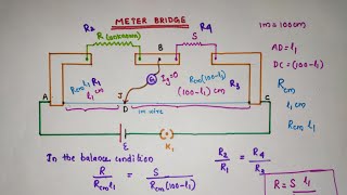 Meter Bridge  Class 12 Physics  Chapter 3 Current electricity [upl. by Hillell]