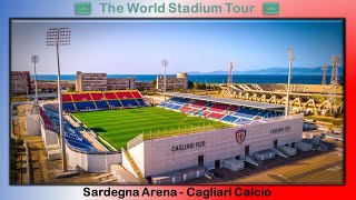 Unipol Domus Sardegna Arena  Cagliari Calcio  The World Stadium Tour [upl. by Kowatch]