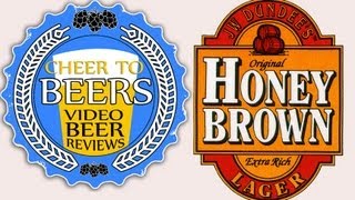 Dundee Honey Brown Lager Beer Review  Cheer to Beers [upl. by Wallinga]