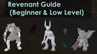 OSRS Beginner Friendly Revenant Cave Guide  Money Making Runescape [upl. by Tolmach]