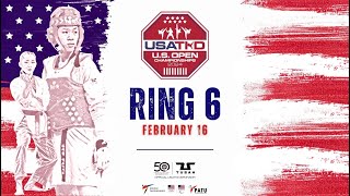 2024 US OPEN Championships  Feb 16  Ring 6 [upl. by Eilsek]