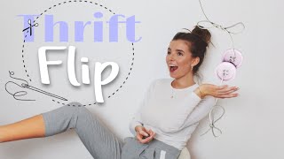 Thrift Flip 2  Hose umnähen  Hosenbund  DIY 👖✂️ [upl. by Tolmann364]