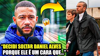 🚨EITA Olha A POLÊMICA ATITUDE DO MEMPHIS DEPAY que SOLTOU DANIEL ALVES DA PRISÃO [upl. by Deloria]