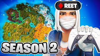 Reet DOMINATES Fortnite SEASON 2 [upl. by Otero]