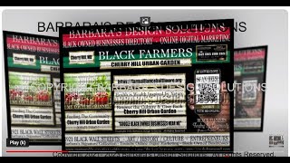 Black Farmers Wall Streets Online Digital Marketing Solutions blackownedbusiness blackluxurybrand [upl. by Trudnak]