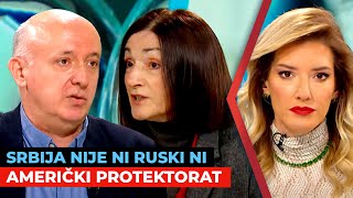 Srbija nije ni ruski ni američki protektorat  Ljiljana Smajlović Vladimir Radomirović  URANAK1 [upl. by Kora230]