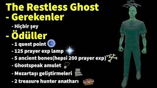 The Restless Ghost  Runescape 3  Türkçe Görev Rehberleri [upl. by Franek959]