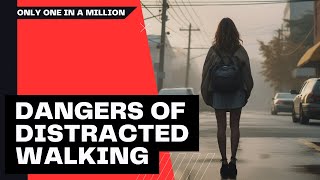 Dangers of Distracted Walking How Our Devices Are Endangering Lives [upl. by Bonns]