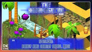 The Kongversation 1144  Spotlight Donkey Kong Country Barrel Maze [upl. by Yrebmik]