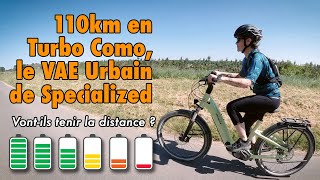 110km en Turbo Como le VAE Urbain de Specialized [upl. by Ahsenac]