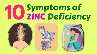 10 Symptoms of Zinc Deficiency  VisitJoy [upl. by Noguchi]