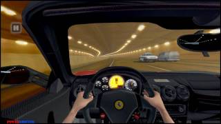 Test Drive Unlimited  Ferrari F430 Scuderia 16M Tunnel Fun HD [upl. by Eima]