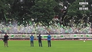 Bornaer SV 91 03 BSG Chemie Leipzig 21062014  Choreo amp Support [upl. by Ahsinnod]