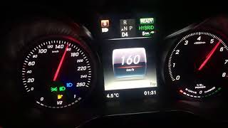 Mercedes benz c350e 2017 279hp 600nm 0100 0190 acceleration [upl. by Ahse565]