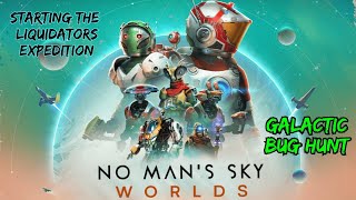 Galactic Bug Hunt Expedition  No Mans Sky  My First Look at 50 Worlds Update [upl. by Eicul367]