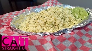 Cauliflower Rice  Chipotle Style Cilantro Lime Recipe  No Food Processor  Cait Straight Up [upl. by Howes163]