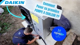 Comment poser sa première POMPE À CHALEUR [upl. by Letsyrc]