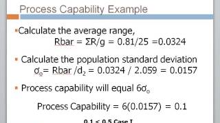 Process Capability Examples [upl. by Nwadahs]