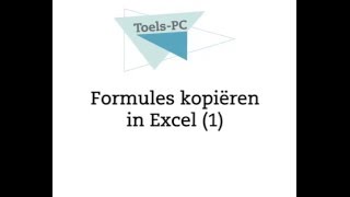 Formules kopiëren 1 [upl. by Royce978]