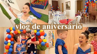 VLOG  Niver do Biel preparativos organização da casa abrindo presentes cardápio dicas 🎈 [upl. by Pappano]