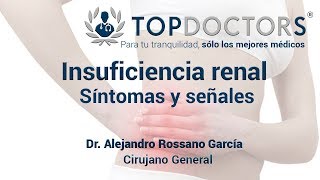 Insuficiencia renal Síntomas y señales de alerta [upl. by Betta]