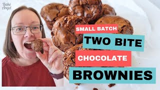 These copycat TWO BITE chocolate brownies wont last long [upl. by Brogle]