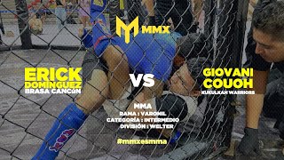 MMX2 MMA DOMÍNGUEZ VS COUOH [upl. by Namzzaj]