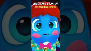 🎃 Addams Family I HALLOWEEN 🦇 Wednesday Addams dancing 👻 Cute cover by The Moonies Official shorts [upl. by Twum]