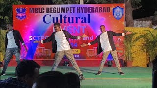 Cultural Performance MBLC Begumpet Dancingvibes Culturalfest entertainmentmode Policetraining [upl. by Galatea]