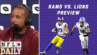 NFL Daily RamsLions Preview [upl. by Haidej]