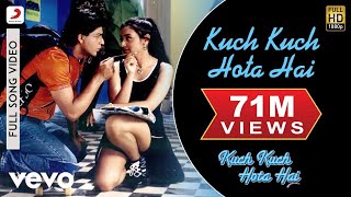 Kuch Kuch Hota Hai Lyrics Video  Shahrukh KhanKajolRani MukerjiAlka Yagnik [upl. by Kulseth299]