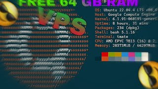 How To get free 64gb ram vps [upl. by Sokram]